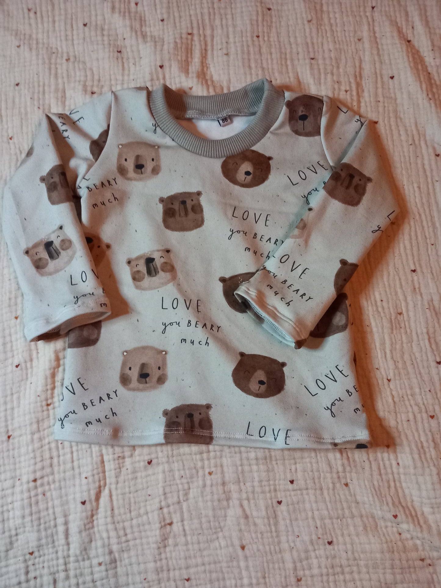 Langarmshirt "Love you beary much"